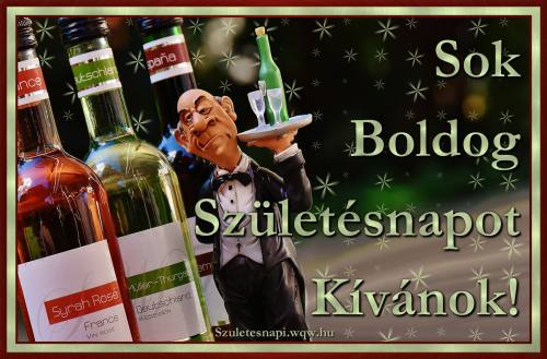 Rviditalokat felszolgl pincr, szletsnapi kp (500 x 329)